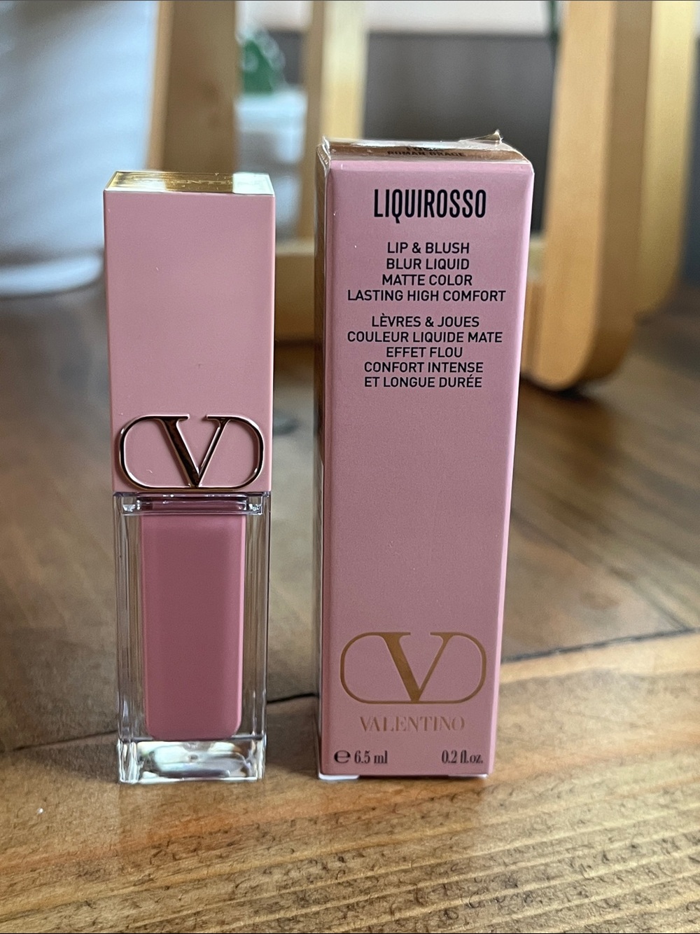 Valentino Liquirosso Lip & Blush Blur Liquid - 100R Roman Grace
